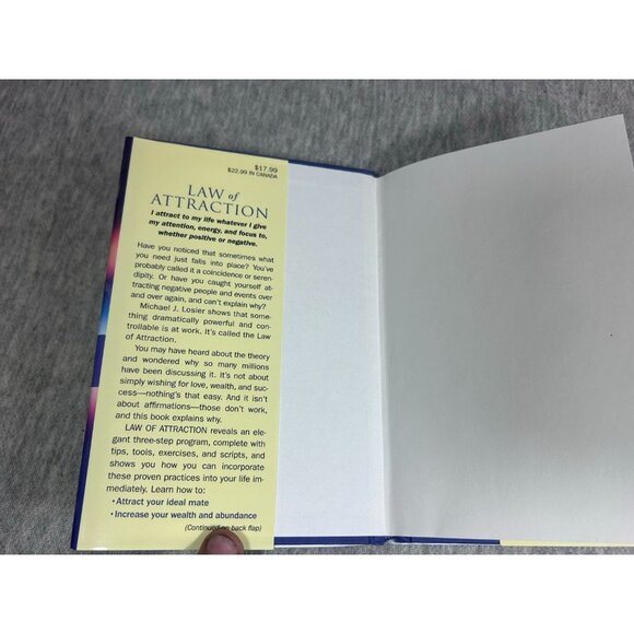 Law of Attraction Book by Michael J Losier Paperback 12 May 2010 - Picture 2 of 4